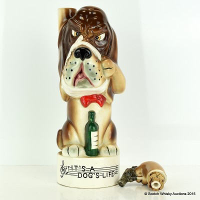 It's A Dog's Life Musical Decanter