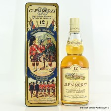 GLEN MORAY 12 YEAR OLD HIGHLAND REGIMENTS 75CL