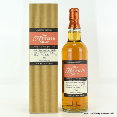 Arran Cream Sherry Cask