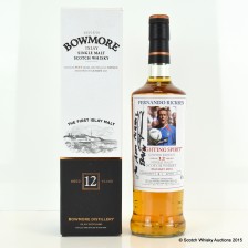 Bowmore Fighting Spirit 12 Fernando Ricksen Signed