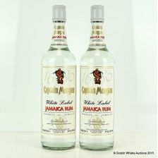 CAPTAIN MORGAN WHITE LABEL RUM 2 X 70CL