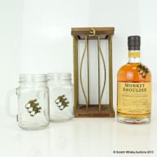 Monkey Shoulder In Cage 2 X Glass Jars