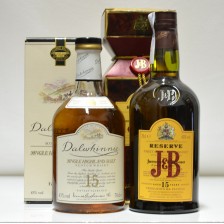 Dalwhinnie 15 And J B Reserve 15