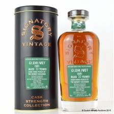 Glenlivet 1981 33 Signatory For The Whisky Exchange