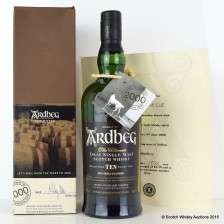 ARDBEG COMMITTEE MILLENNIUM CASK WITH CERTIFICATE