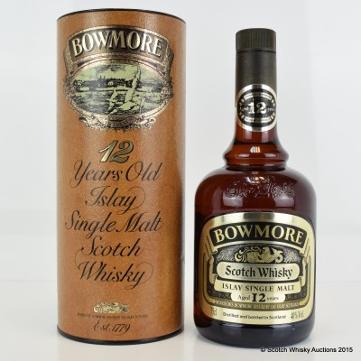 Bowmore 12 Year Old Dumpy Bottle 75cl