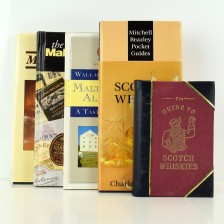 ASSORTED WHISKY BOOKS X 5 INCLUDING MALT WHISKY ALMANAC
