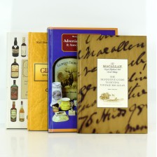 ASSORTED WHISKY BOOKS X 4 INCLUDING THE DEFINITIVE GUIDE TO BUYING VINTAGE MACALLAN