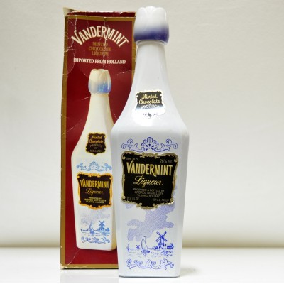 Vandermint Liqueur Porcelain Bottle