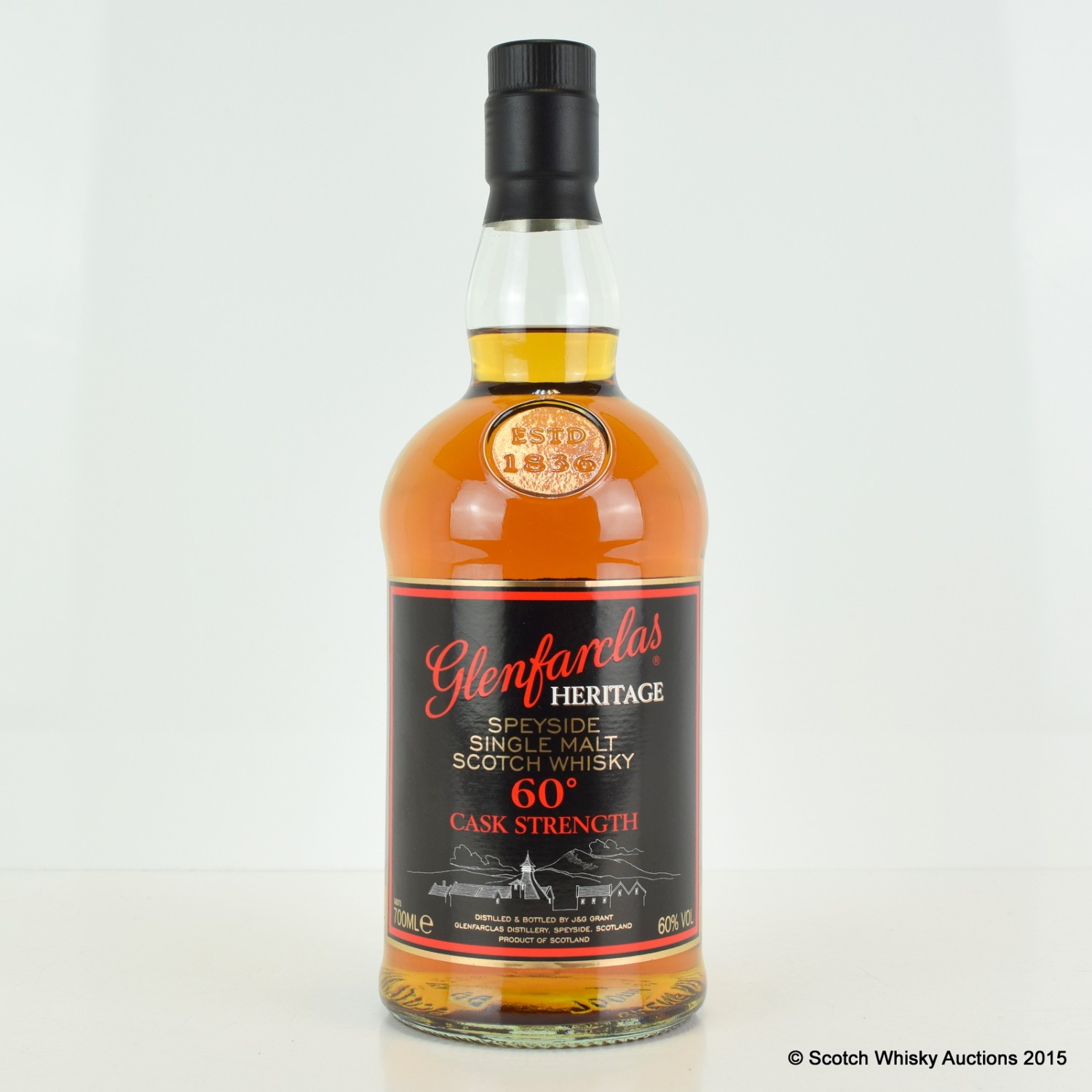 Glenfarclas Heritage 60° Cask Strength The 57th Auction Scotch