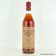 Old Rip Van Winkle Family Reserve Rye 13