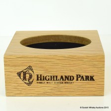Highland Park Wooden Bottle Plinth