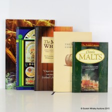 ASSORTED WHISKY BOOKS X 5 INCLUDING THE MALT WHISKY FILE