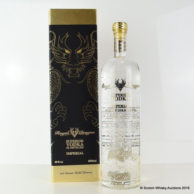 Royal Dragon Gold Leaf Vodka 1L