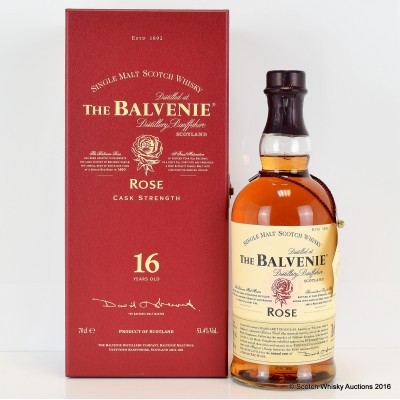 Balvenie Rose 16 Year Old 1st Release