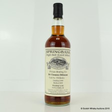 Springbank 1999 Private Bottling For Dr Clemens Dillmann
