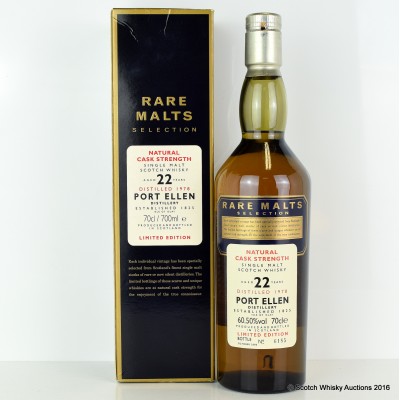 Rare Malts Port Ellen 1978 22 Year Old