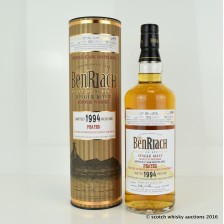 Benriach 1994 19 Peated Cask