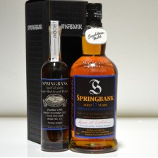 Springbank 17 Bottle No 1 Of 1