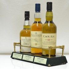 Talisker Glen Elgin Caol Ila With Plinth