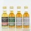 GlenDronach 8 Year Old The Hielan' Mini 5cl, GlenDronach 15 Revival Mini 5cl & GlenDronach 8 Year Old Octarine Mini 5cl x 2