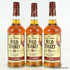 Wild Turkey 101 Proof 8 3 X 70cl