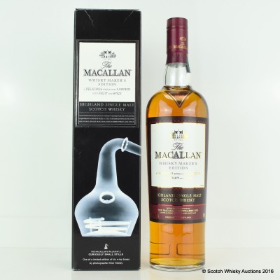 Macallan Nick Veasey Exceptional Casks Whisky Maker's Edition