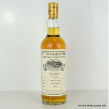 SPRINGBANK 1996 CASK SAMPLE