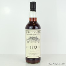 Springbank 1993 19 Private Bottling