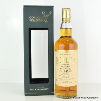Balblair 1985 G&M
