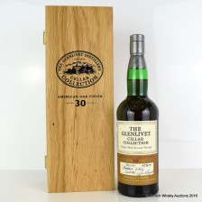GLENLIVET CELLAR COLLECTION 30 YEAR OLD AMERICAN OAK FINISH