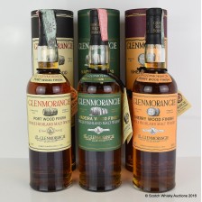 Glenmorangie Wood Finishes 3 X 70cl