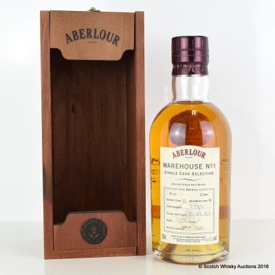 Aberlour Warehouse No 1 Single Bourbon Cask Selection 1985 23 Year Old