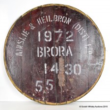 BRORA 1972 CASK END