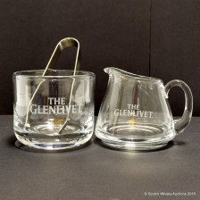 Glenlivet Ice Bucket Water Jug Tongs Set
