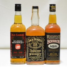 WOODSTOCK BLACK LABEL  JACK DANIELS   OLD SAMUEL