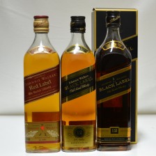 Johnnie Walker Red Label Black Label Black Label Boxed