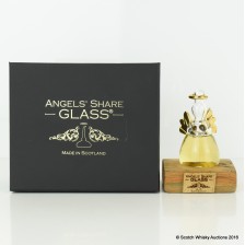 PORT ELLEN 1983 22 YEAR OLD ANGEL S SHARE ANGEL WITH CASK WOOD PLINTH