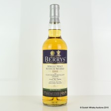 GLEN MORAY 1991 20 YEAR OLD BERRY BROS   RUDD