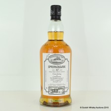 Springbank 10 Private Bottling To Commemorate The Decommissioning Of Hms Campbeltown