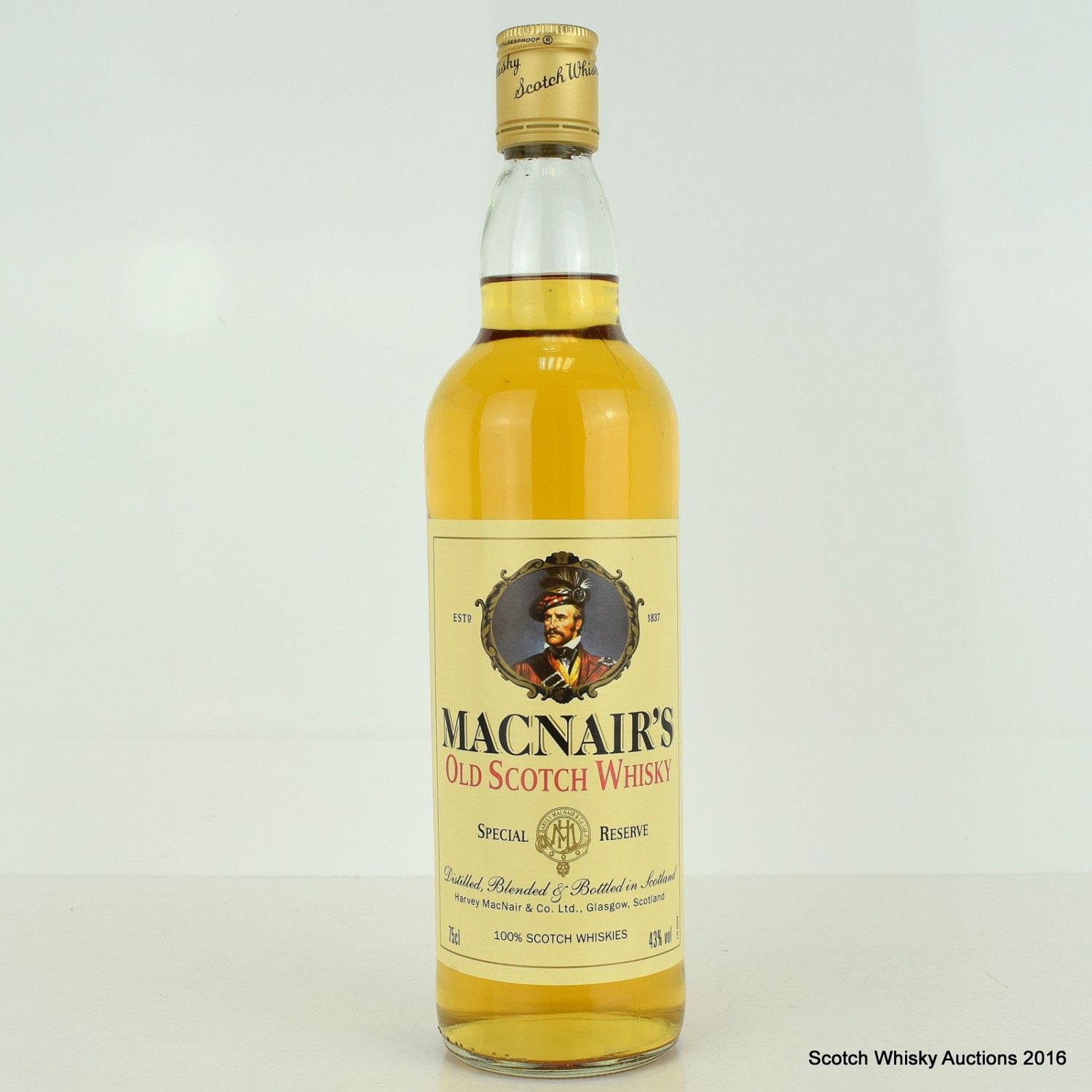 Macnair's Old Scotch Whisky 75cl The 59th Auction Scotch Whisky