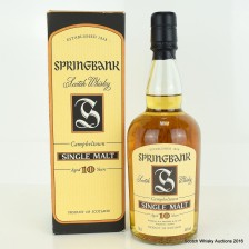 SPRINGBANK 10 YEAR OLD