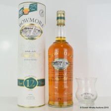 Bowmore 12 Screen Print With Glass
