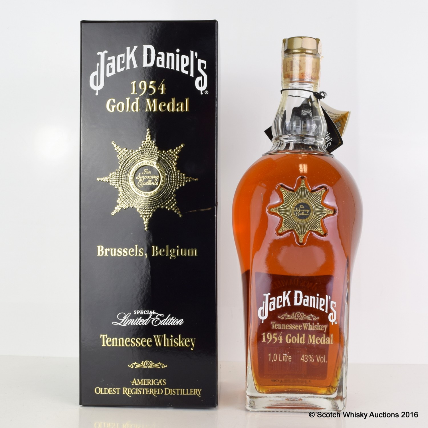 Jack Daniel's 1954 Gold Medal The 60th Auction Scotch Whisky Auctions
