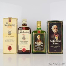 BALLANTINE S FINEST 75CL   AMBASSADOR DE LUXE 75CL