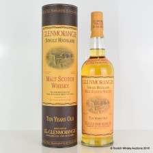 Glenmorangie 10 Signed By The 16 Men Of Tain With Certificate