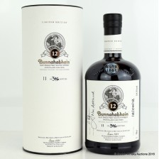 Bunnahabhain 12 Amontillado Cask Finish Signed By Andrew Brown