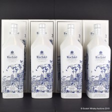 JOHNNIE WALKER BLUE LABEL HOUSE TAIWAN 4 X 75CL