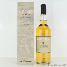 Caol Ila 10 Unpeated 2009 Release