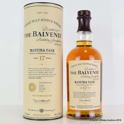 Balvenie Madeira Cask 17 Year Old